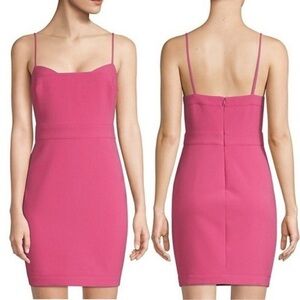 Likely Willard Mini Dress Pink Cactus Flower